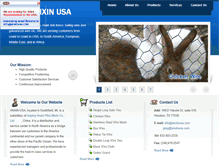 Tablet Screenshot of anxinusa.com